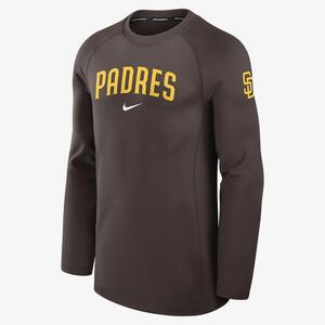 San Diego Padres Authentic Collection Game Time Men&#039;s Nike Dri-FIT MLB Long-Sleeve T-Shirt 013D927ZPYP-RHE