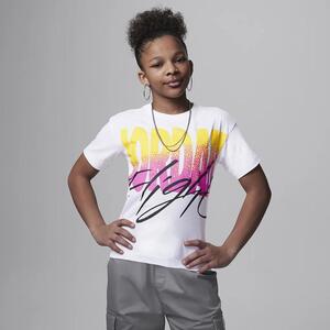 Jordan Flight Rise Big Kids&#039; Graphic T-Shirt 45D173-001