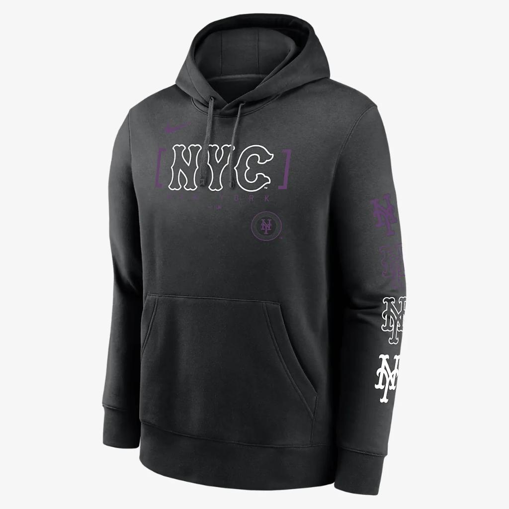 New York Mets City Connect Club Men’s Nike MLB Pullover Hoodie NKDK00ANME-GUT