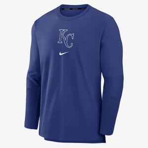 Kansas City Royals Authentic Collection Player Men&#039;s Nike Dri-FIT MLB Pullover Jacket 015C11TUROY-5Z2
