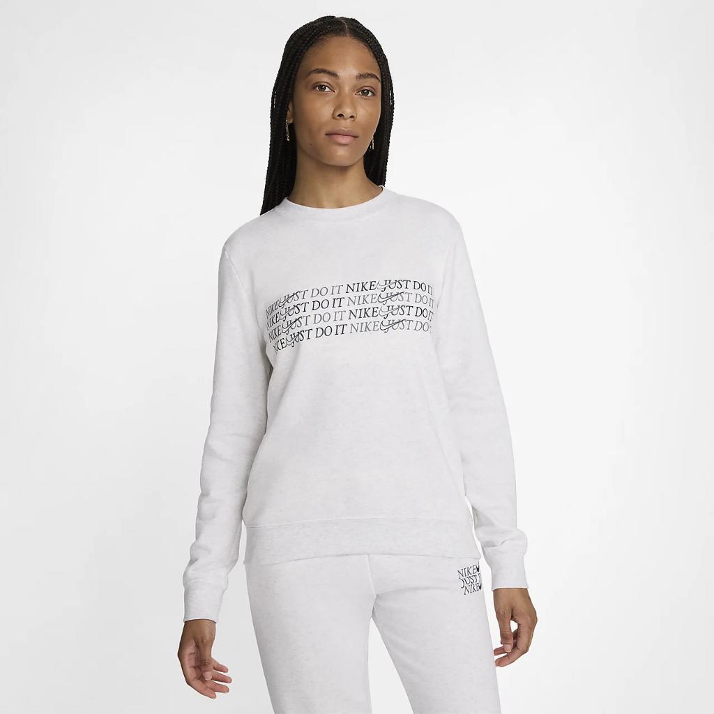Nike Sportswear Club Fleece Women&#039;s Crew-Neck Sweatshirt HJ6516-051