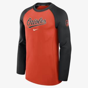 Baltimore Orioles Authentic Collection Game Time Men&#039;s Nike Dri-FIT MLB Long-Sleeve T-Shirt 013D035NOLE-RHE