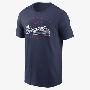 Atlanta Braves Home Team Athletic Arch Men&#039;s Nike MLB T-Shirt N19944BAW-X00