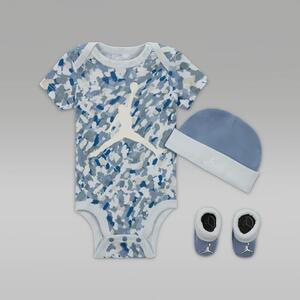 Jordan MJ Essentials Poolside Baby (0-9M) 3-Piece Bodysuit Box Set NJ0682-U1T