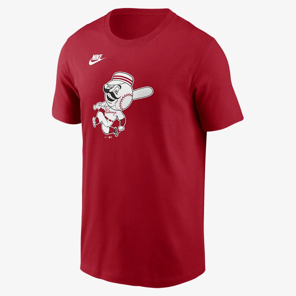 Cincinnati Reds Cooperstown Logo Men&#039;s Nike MLB T-Shirt N19962QR75-UTY