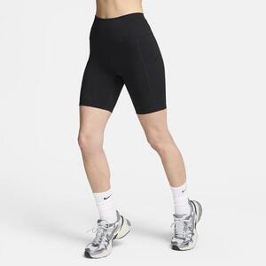 Nike One Women&#039;s High-Waisted 8&quot; Biker Shorts with Pockets FZ6758-010
