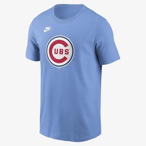 Chicago Cubs Cooperstown Logo Men&#039;s Nike MLB T-Shirt N1994EYC78-UTY