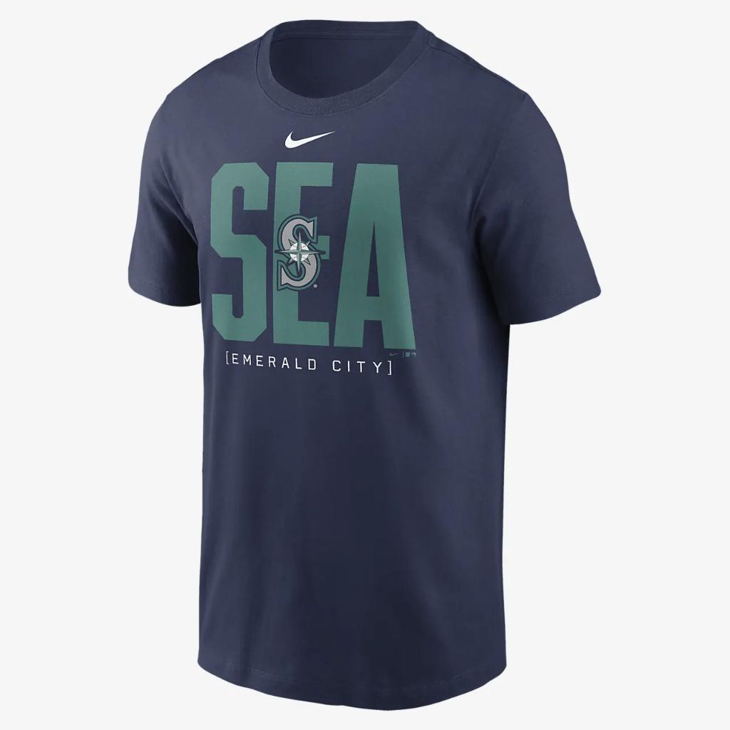 Seattle Mariners Team Scoreboard Men&#039;s Nike MLB T-Shirt N19944BMVR-G25