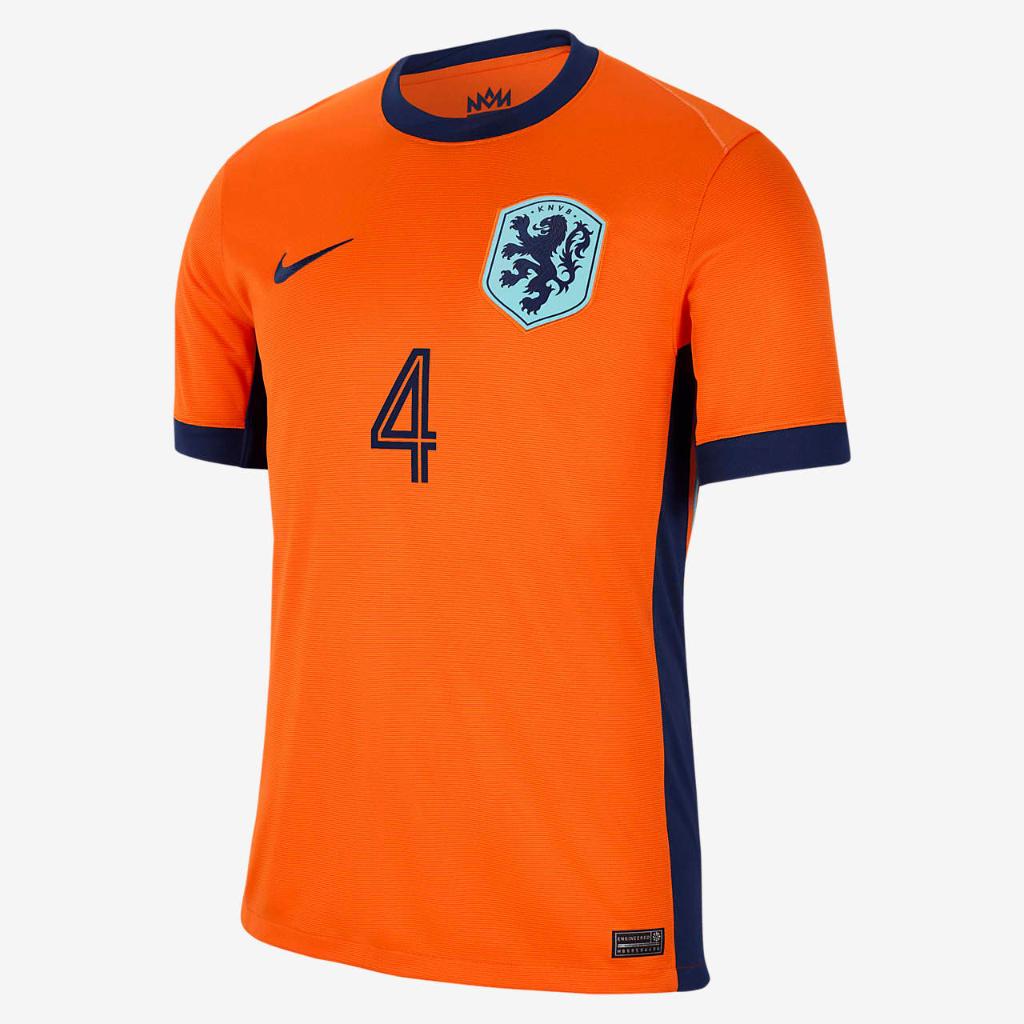 Virgil van Dijk Netherlands National Team 2024 Stadium Home Men&#039;s Nike Dri-FIT Soccer Jersey N201351099-NED