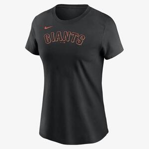 San Francisco Giants Wordmark Women&#039;s Nike MLB T-Shirt NKAF00AGIA-0U5