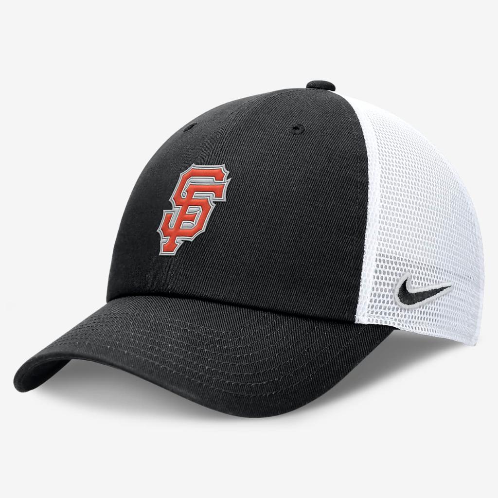 San Francisco Giants City Connect Club Men&#039;s Nike MLB Trucker Adjustable Hat NB03093NGIA-4H2