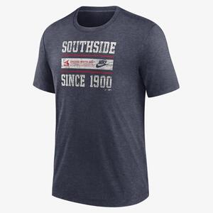 Chicago White Sox Cooperstown Local Stack Men&#039;s Nike MLB T-Shirt NJFDEX52CWS-QAT