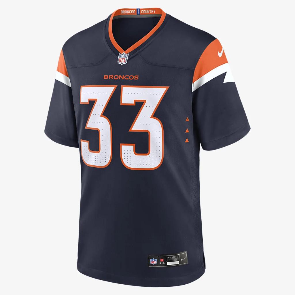 Javonte Williams Denver Broncos Men&#039;s Nike NFL Game Football Jersey 67NM0B8N8WF-HZ0