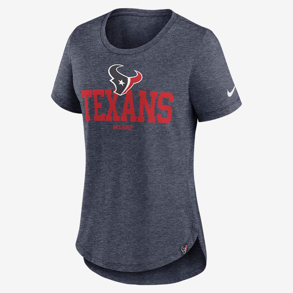 Houston Texans Women&#039;s Nike NFL T-Shirt NKMVEX529H-S1D
