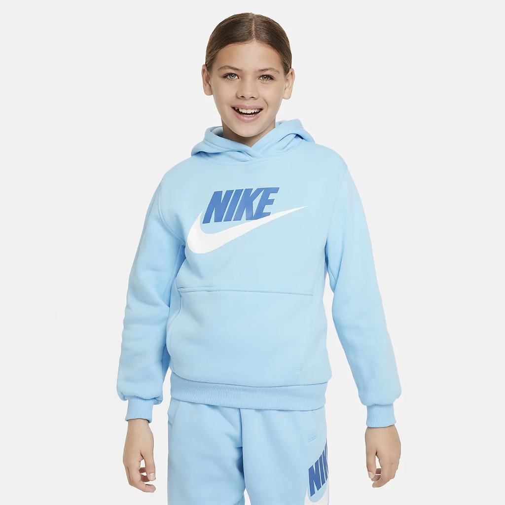 Nike Sportswear Club Fleece Big Kids&#039; Hoodie FD2988-407