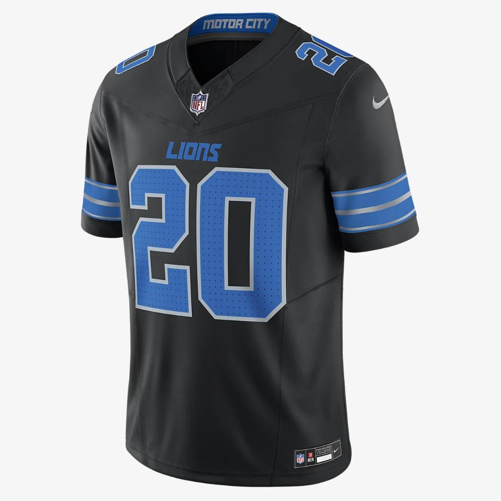 Barry Sanders Detroit Lions Men&#039;s Nike Dri-FIT NFL Limited Football Jersey 31NM0B9MW1K-0Z0