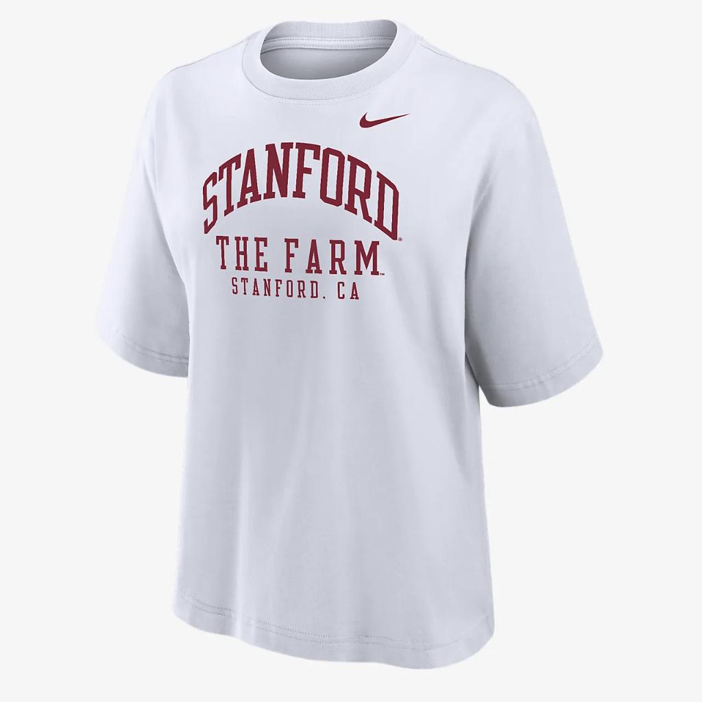 Stanford Women&#039;s Nike College Boxy T-Shirt W111220530-STA