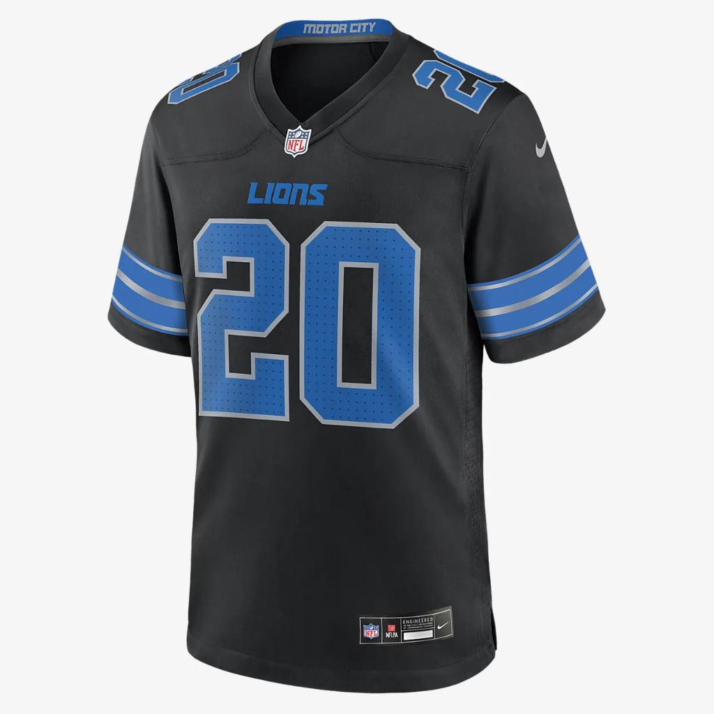 Barry Sanders Detroit Lions Men&#039;s Nike NFL Game Football Jersey 67NM0B9MW1K-8UJ