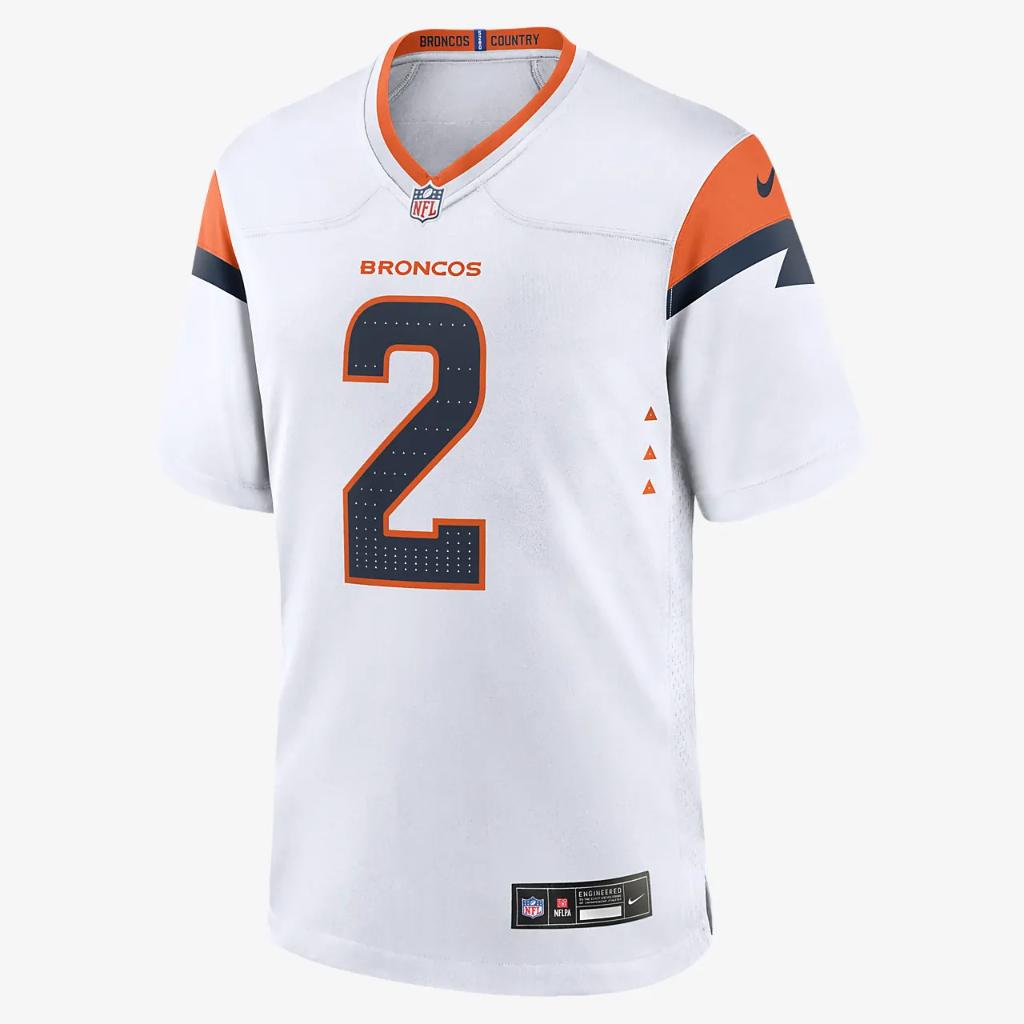 Patrick Surtain II Denver Broncos Men&#039;s Nike NFL Game Football Jersey 67NM0B8O8WF-PZ1