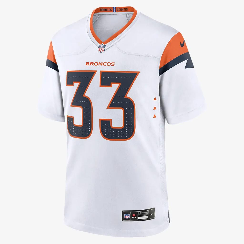 Javonte Williams Denver Broncos Men&#039;s Nike NFL Game Football Jersey 67NM0B8O8WF-HZ0