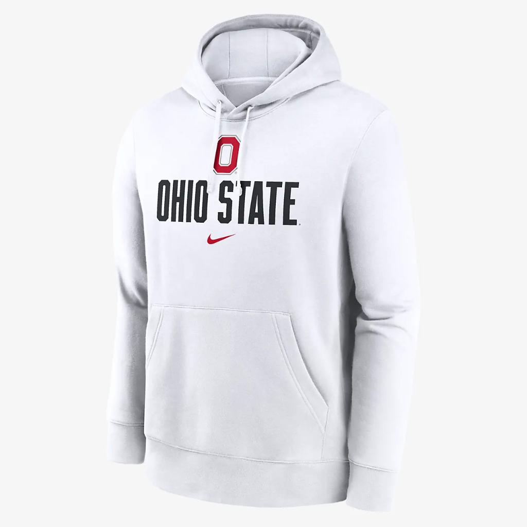 Ohio State Buckeyes Primetime Club Campus Men&#039;s Nike College Pullover Hoodie CLU24FTNKDKXPK-OHI
