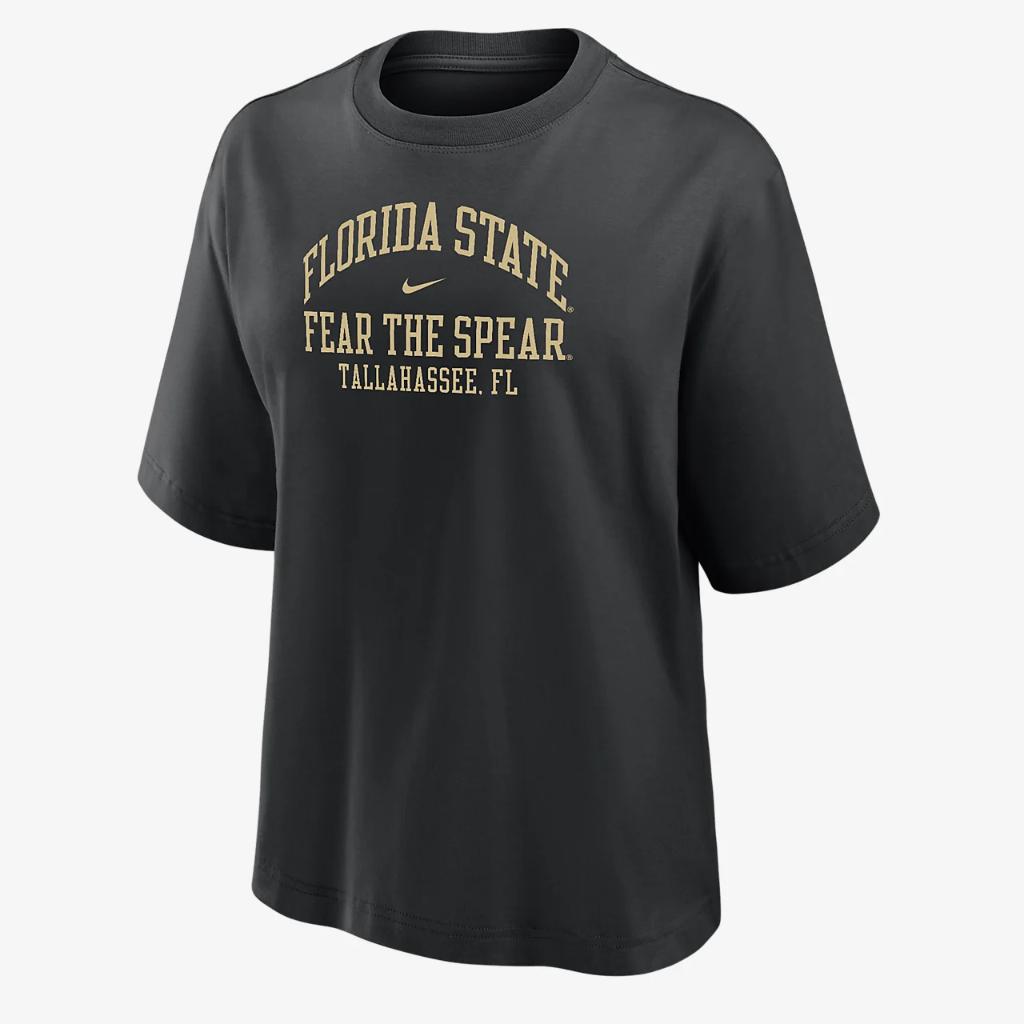 Florida State Women&#039;s Nike College Boxy T-Shirt W111220530-FSU