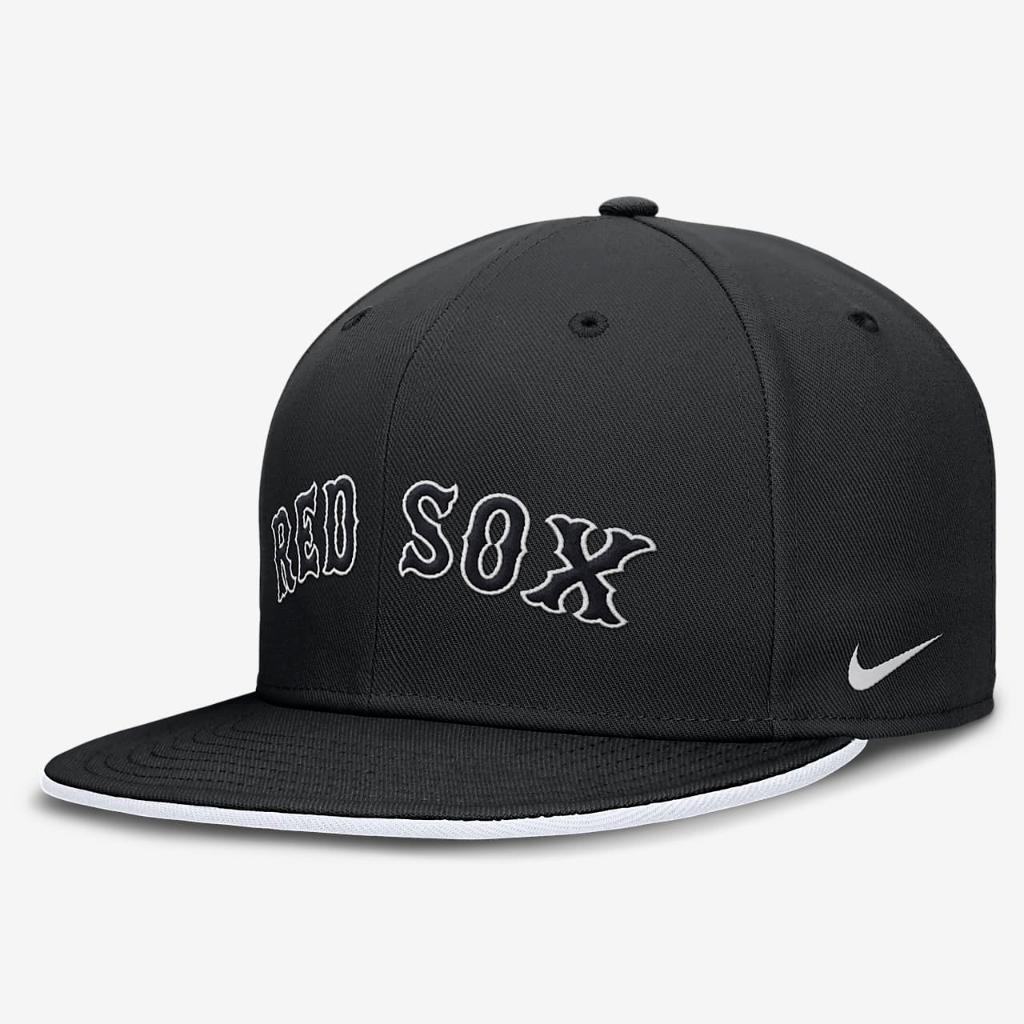 Boston Red Sox Primetime True Men&#039;s Nike Dri-FIT MLB Fitted Hat NB1800ABQ-QXQ