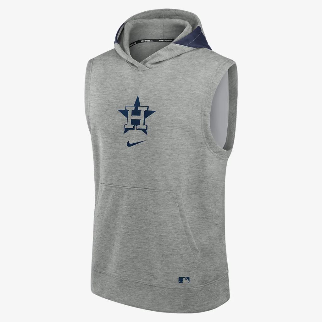 Houston Astros Authentic Collection Early Work Men’s Nike Dri-FIT MLB Sleeveless Pullover Hoodie 013U019NHUS-J3E
