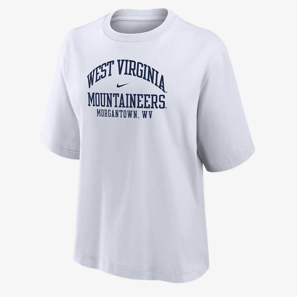 West Virginia Women&#039;s Nike College Boxy T-Shirt W111220530-WVU