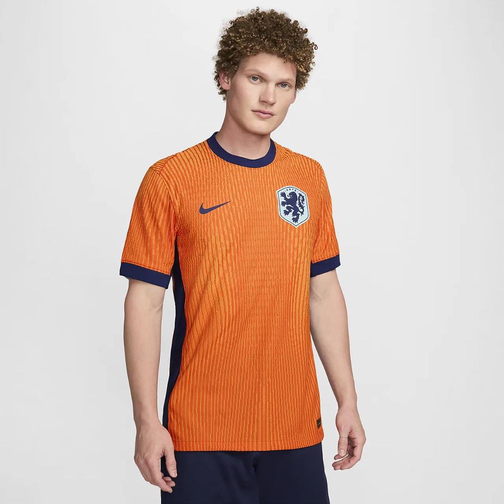 Netherlands (Men&#039;s Team) 2024/25 Match Home Men&#039;s Nike Dri-FIT ADV Soccer Authentic Jersey FJ4263-819