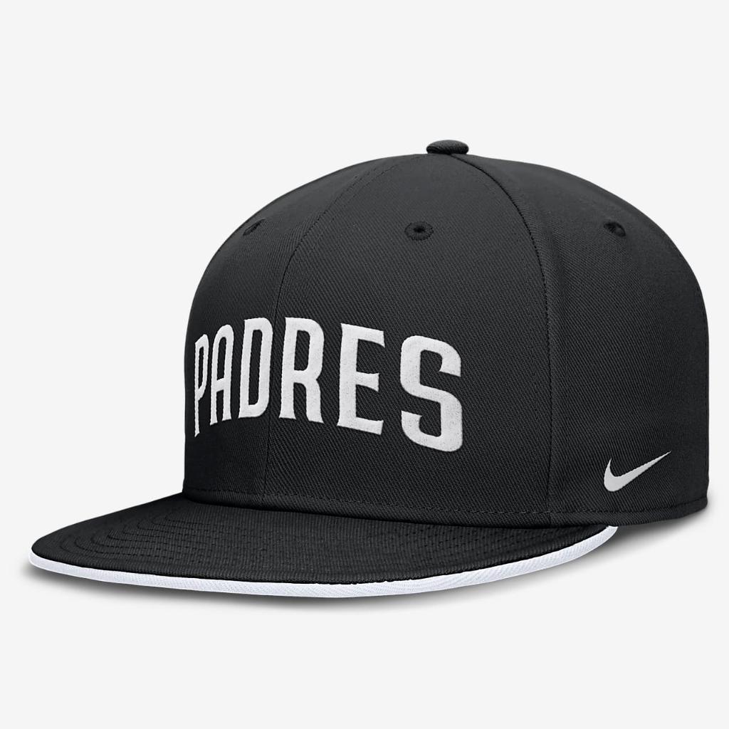 San Diego Padres Primetime True Men&#039;s Nike Dri-FIT MLB Fitted Hat NB1800APYP-QXQ